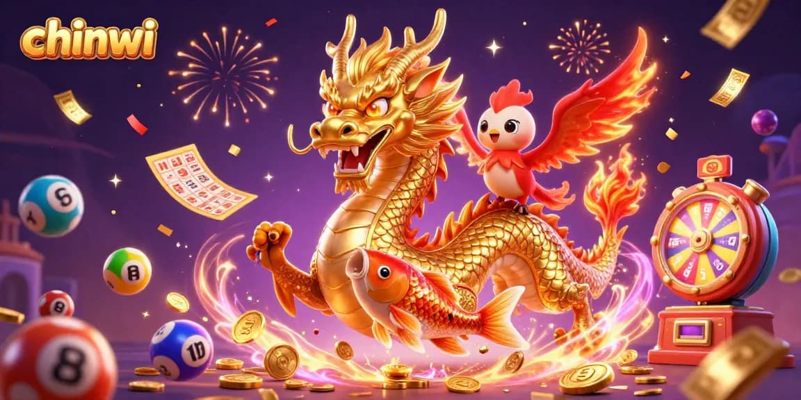 Experience captivating luck and wins with chinwi's vibrant gaming adventure featuring magical creatures.