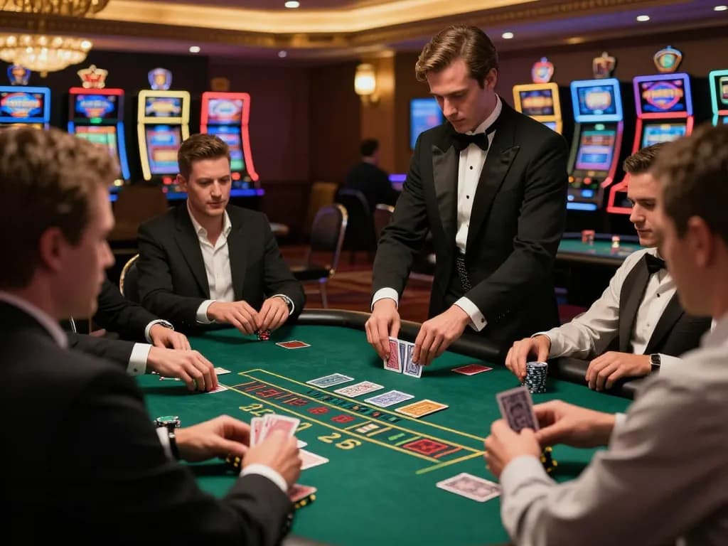 Experience the excitement at the cm88 com blackjack table where players test their strategies and skills.