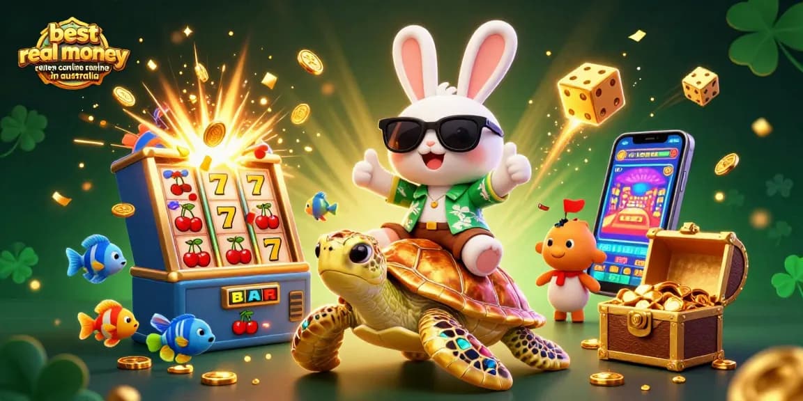 Play and win at the best real money online casino in Australia with exciting games and vibrant visuals.
