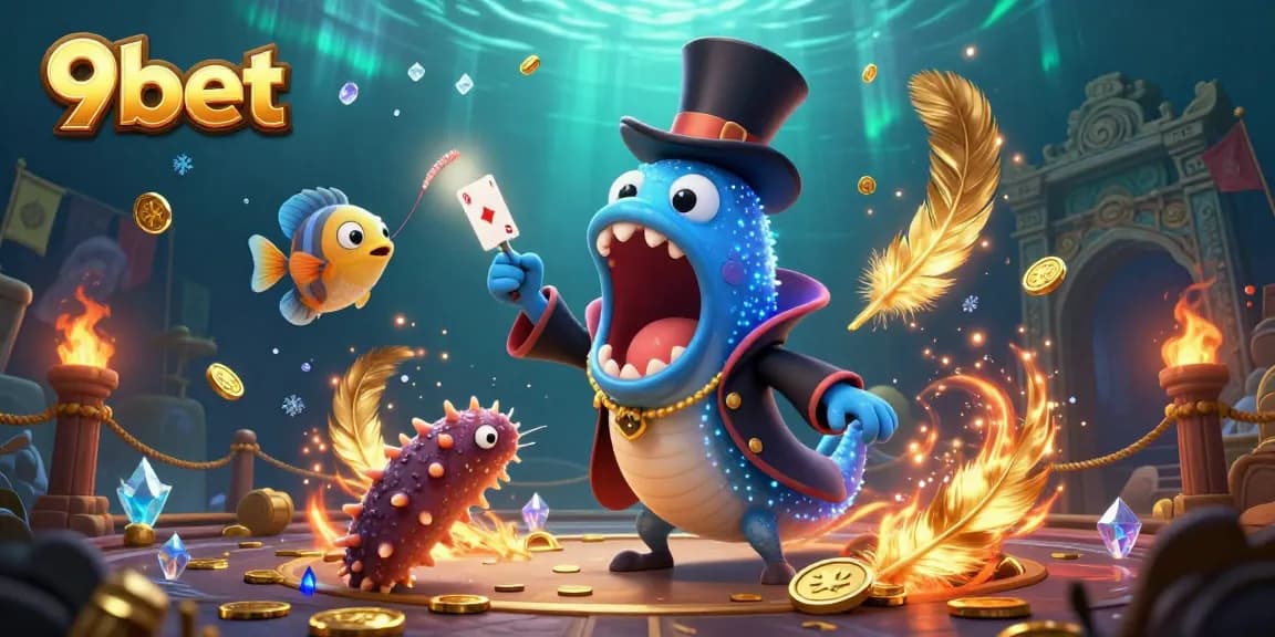 Engage in thrilling gameplay at 9bet, featuring exciting casino elements and enchanting characters.
