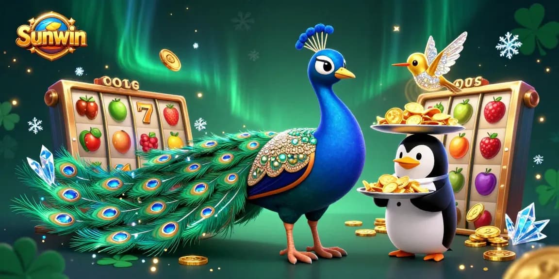 Experience the excitement of Sunwin with dazzling slots and vibrant gemstone characters.