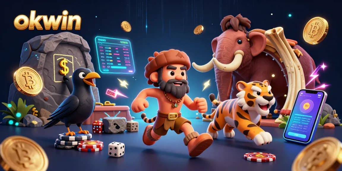 Bet on thrilling adventures at okwin’s prehistoric casino with vibrant visuals and engaging gaming elements.