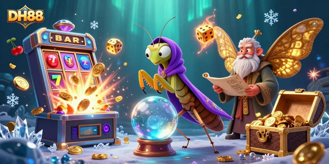 Engage with exciting casino games at DH88 featuring vibrant characters and dynamic gaming elements.