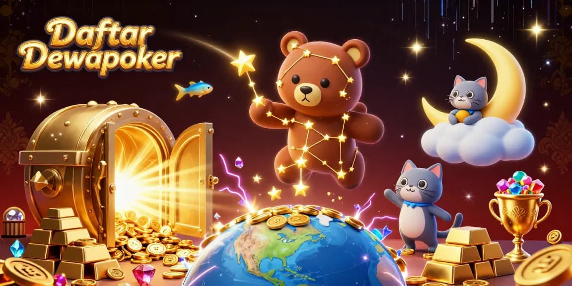Engage in thrilling gameplay at Daftar Dewapoker with a vibrant casino scene showcasing winning strategies.
