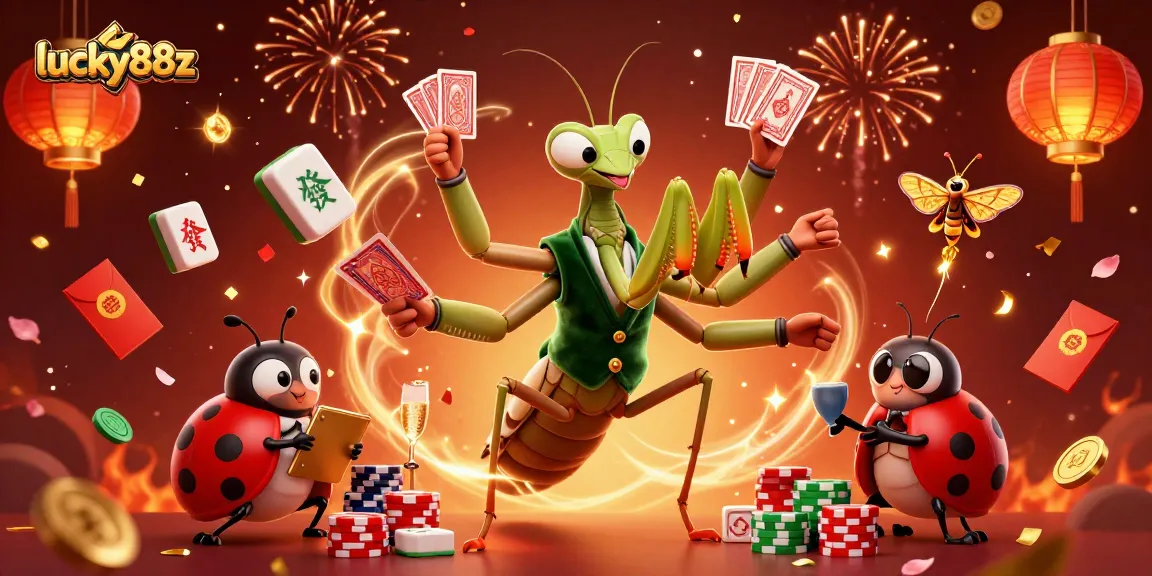 Engage with lucky88z to discover exciting card games featuring vibrant 3D characters and festive elements.