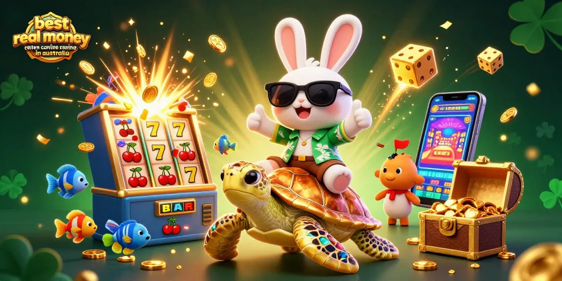 Play and win at the best real money online casino in Australia with exciting games and vibrant visuals.